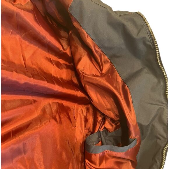 U.S. Polo Assn Navy Jacket Men’s L Preppy Windbreaker Burgundy Lining Pocket - Picture 10 of 16